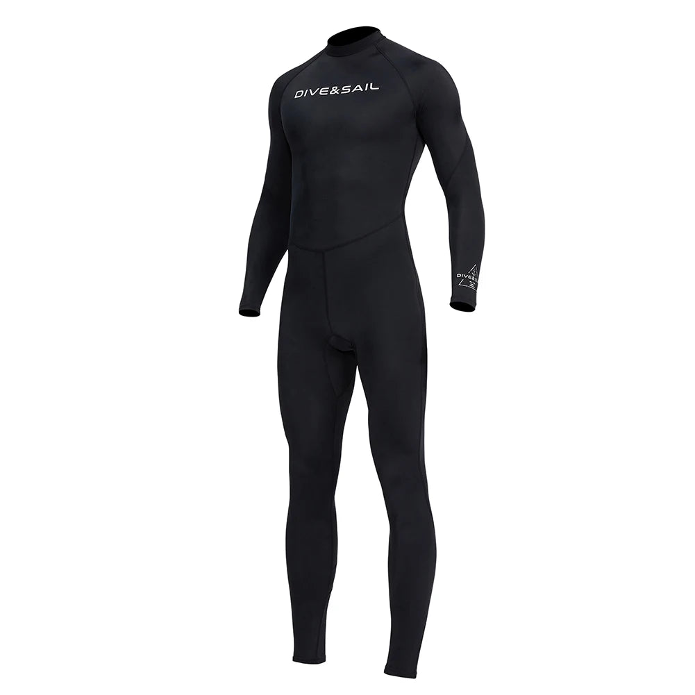 NONEDiving Men's Diving Skin Suit With Zipper For Snorkeling Surfing
