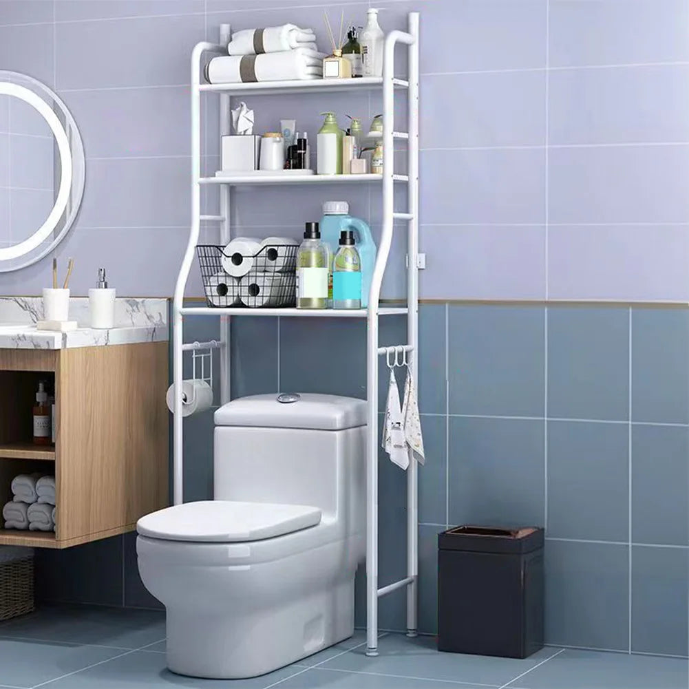 StudysetHign-concerned Over Toilet Storage Shelf 2-Tier Freestanding
