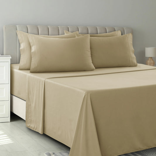 LDC Lux Decor Collection Ultra Soft Microfiber Sheet Set