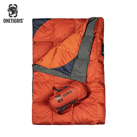 OneTigris 3 Season Outdoor Down Quilt for 1 Person Camping