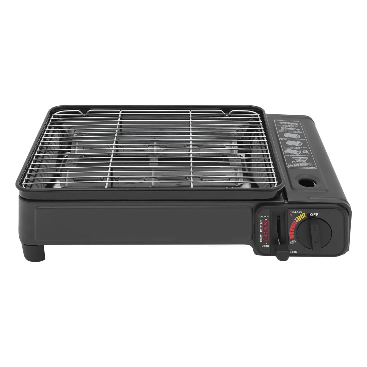 Portable Gas Barbecue Stove For Outdoors With Carrying Case