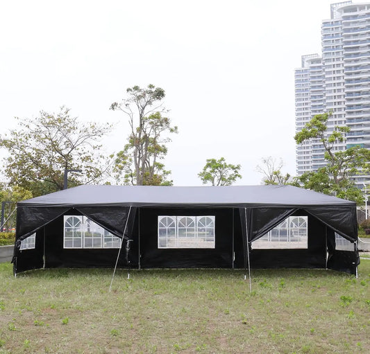 Outdoor Party Tent Gazebo Waterproof With Eight Removable Sidewalls
