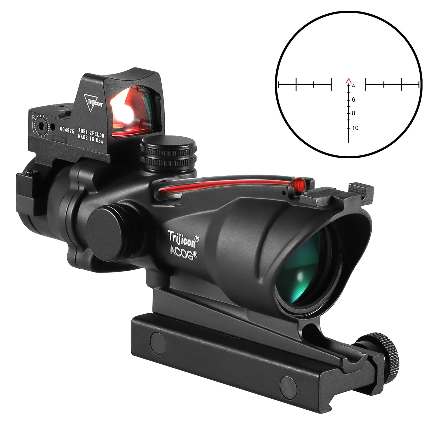 Nabila Adjustable Dot Scope For Rails Hunting And Tactical Use
