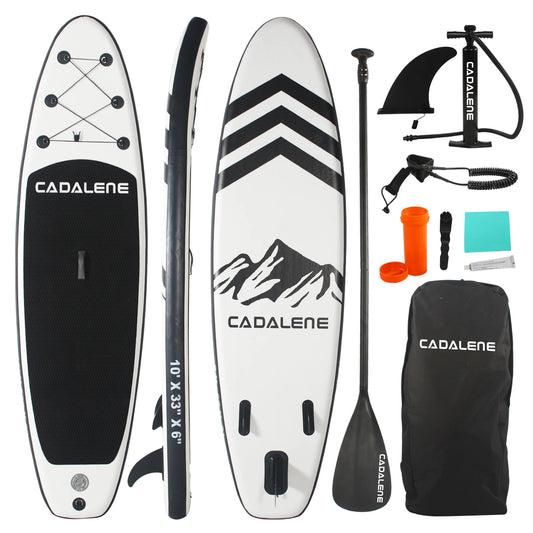 CADALENE Inflatable Stand Up Paddle Board With SUP Accessories