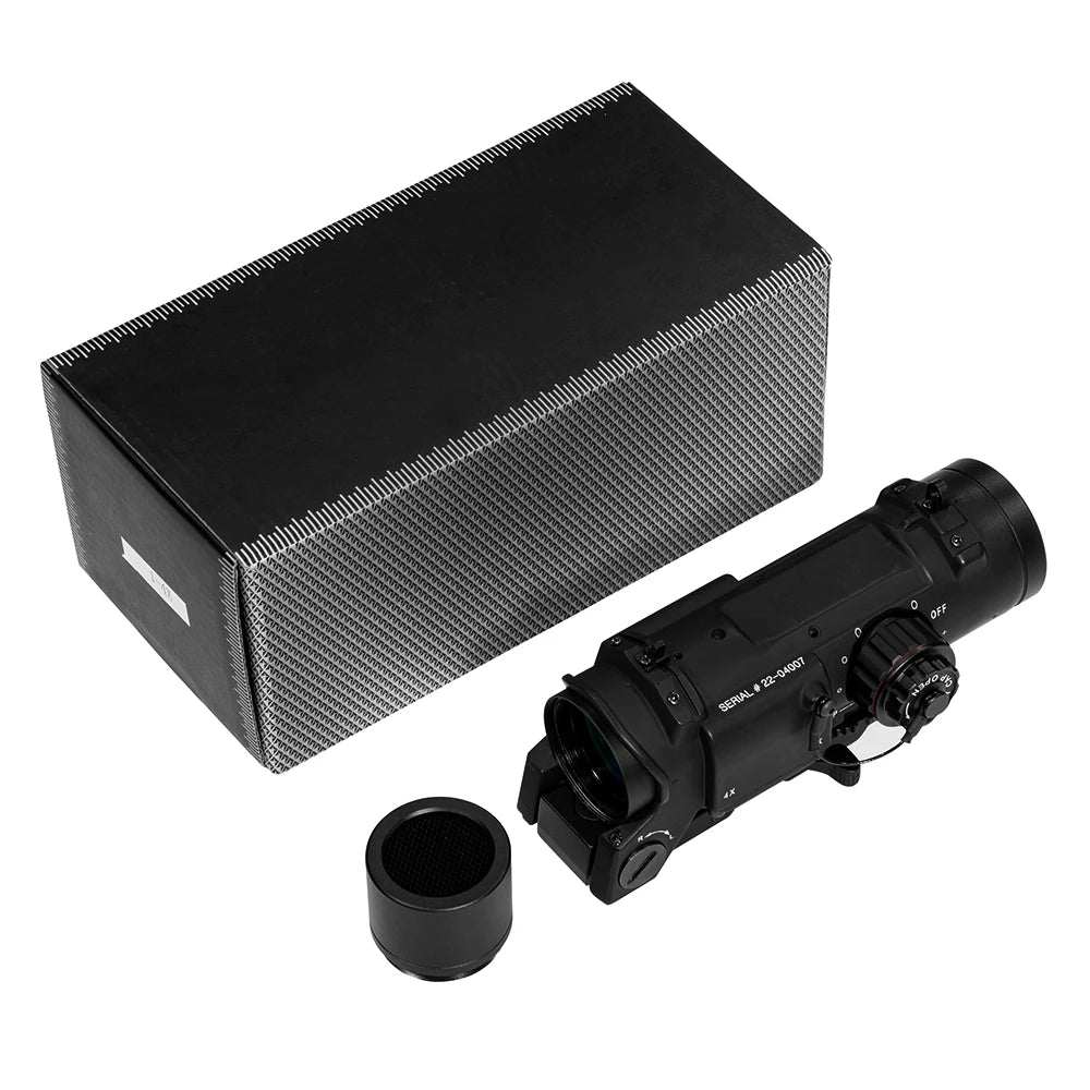 Bestsight Tactical Rifle Scope 1X-4X Quick Detachable Dual Role Sight