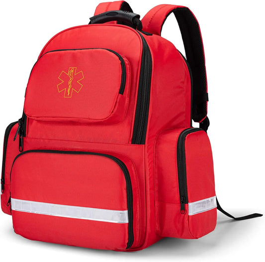 Emergency Trauma Backpack for First Responders with Patented Design