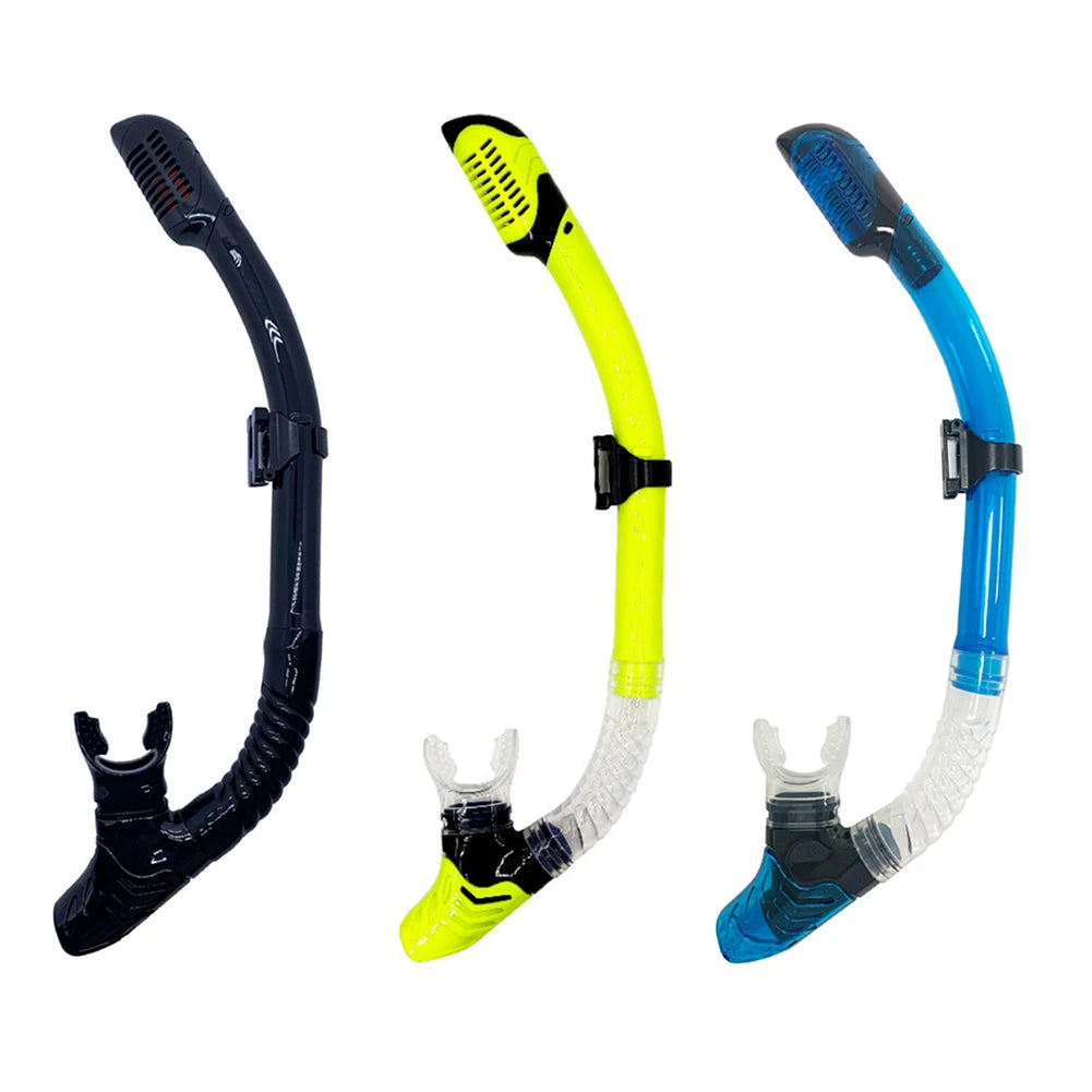 VKTECH Diving Snorkel Full Dry Mouthpiece Silicone Snorkeling Gear