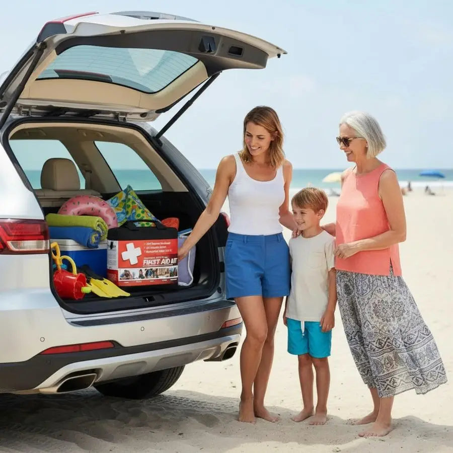 Premium 300-Piece First Aid Kit With 40 Items For Home Car Travel