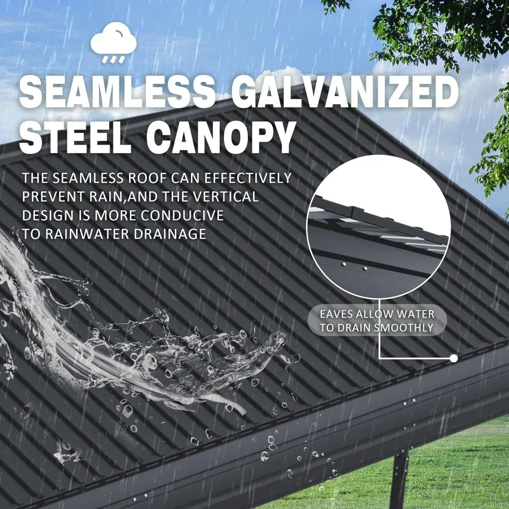 Heavy Metal Carports With Galvanized Roofs For Trucks Boats Cars