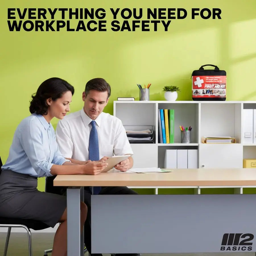 Premium 300-Piece First Aid Kit With 40 Items For Home Car Travel