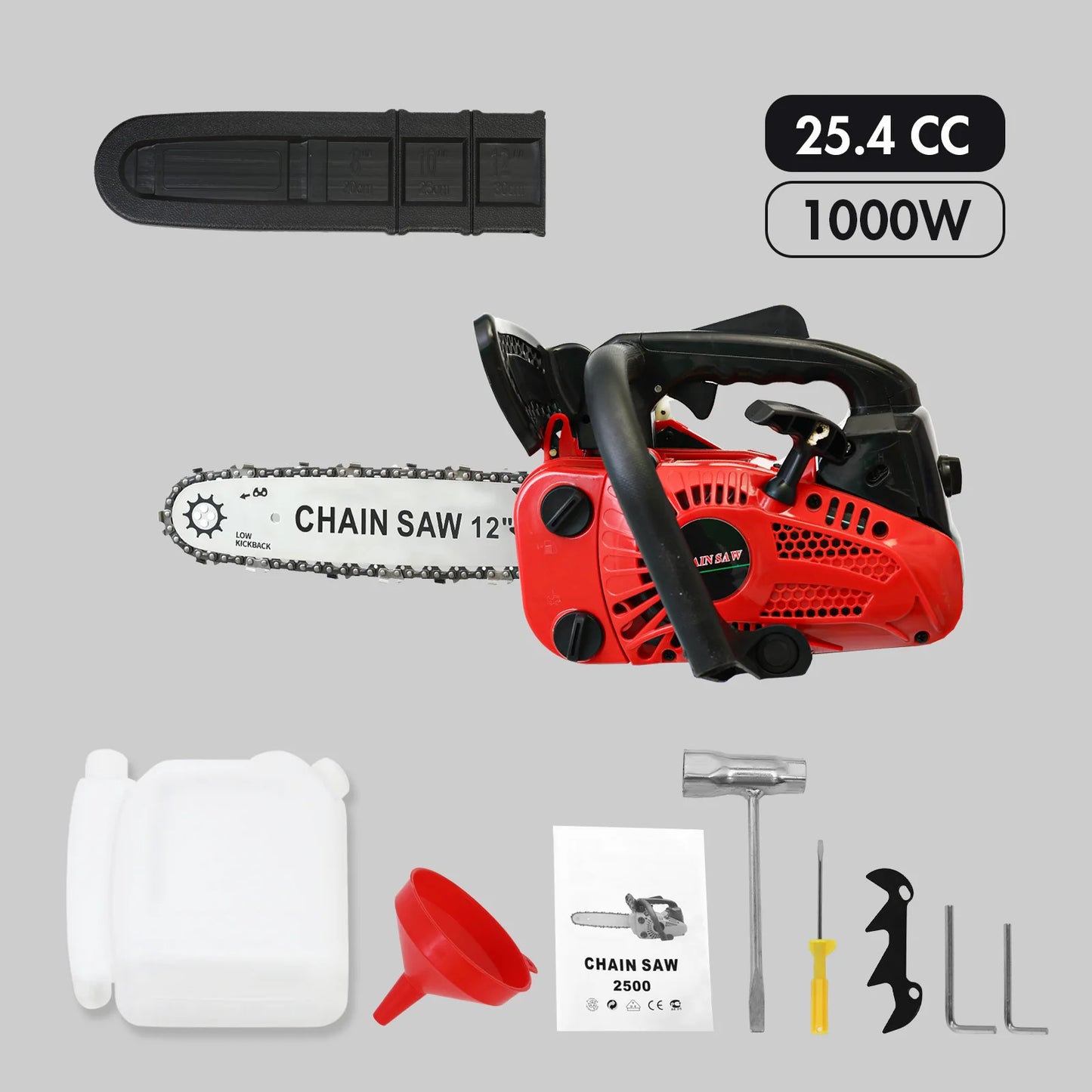 Cordless Chainsaw Lightweight Portable Wood Cutting Tool