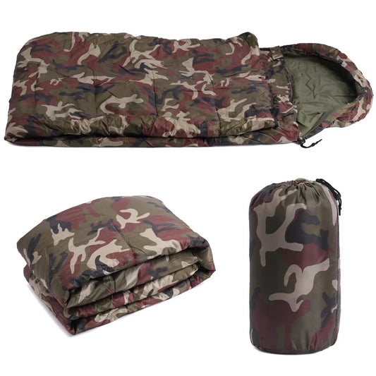 Autumn Winter Military Emergency Sleeping Bag For Adults Cotton Filling