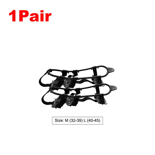 Snow Claw Crampons 24 Teeth Ice Grippers For Hiking
