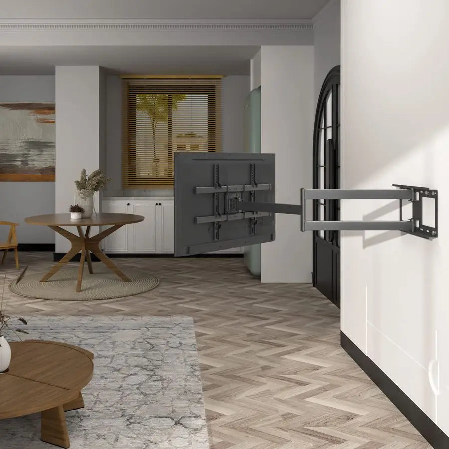 XMSJ TV Wall Mount with Full Motion Dual Arm Tilt