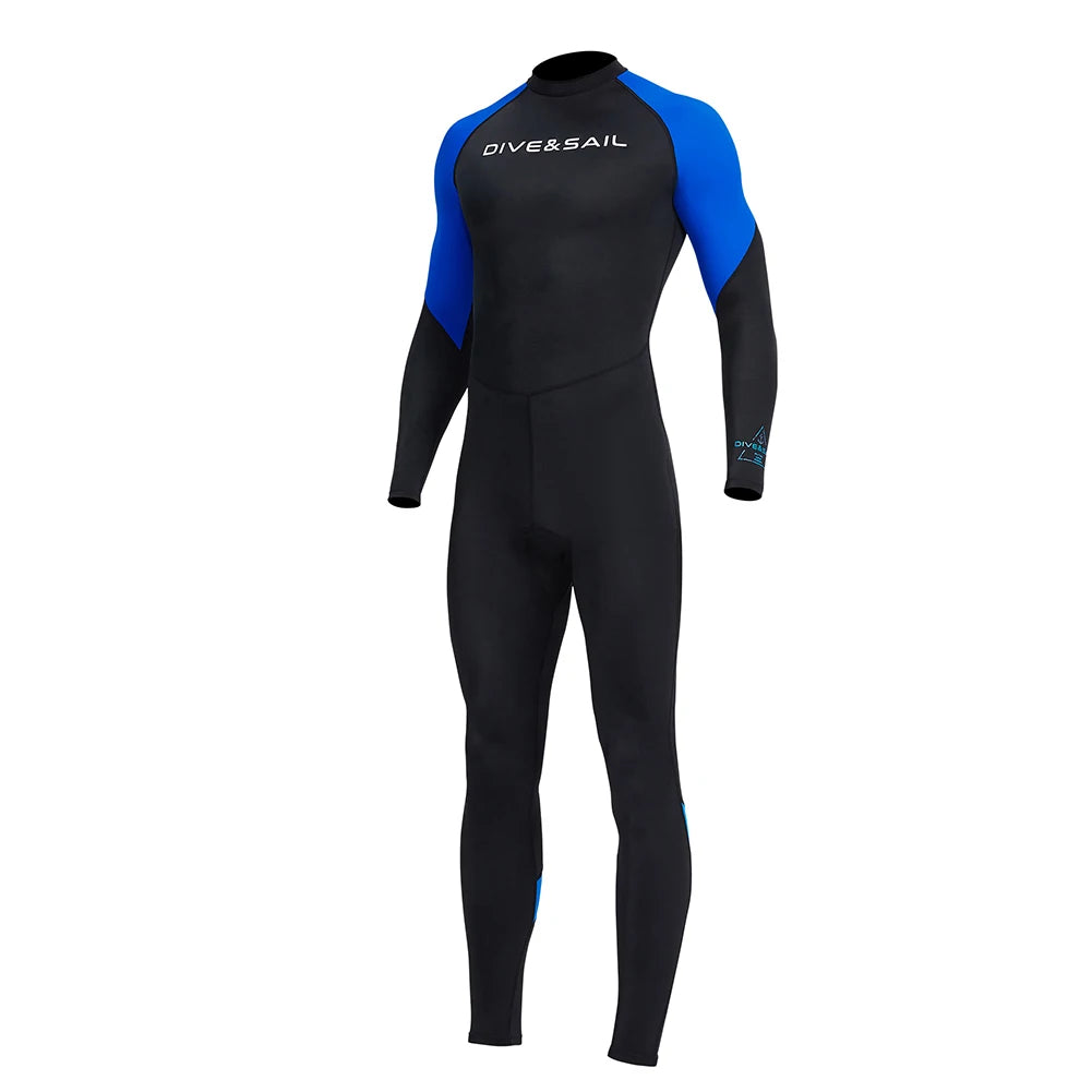 NONEDiving Men's Diving Skin Suit With Zipper For Snorkeling Surfing