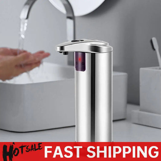 Automatic Touchless Soap Dispenser Stainless Steel Hands Free Electric