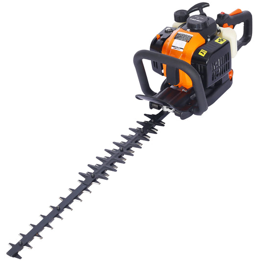 KKMOON Gas Powered Hedge Trimmer With Dual Sided Blades