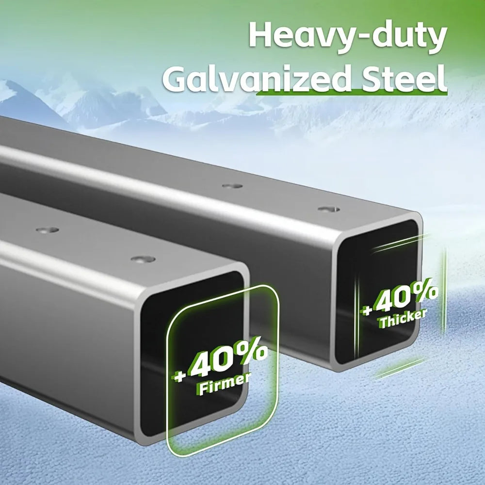 Heavy Metal Carports With Galvanized Roofs For Trucks Boats Cars