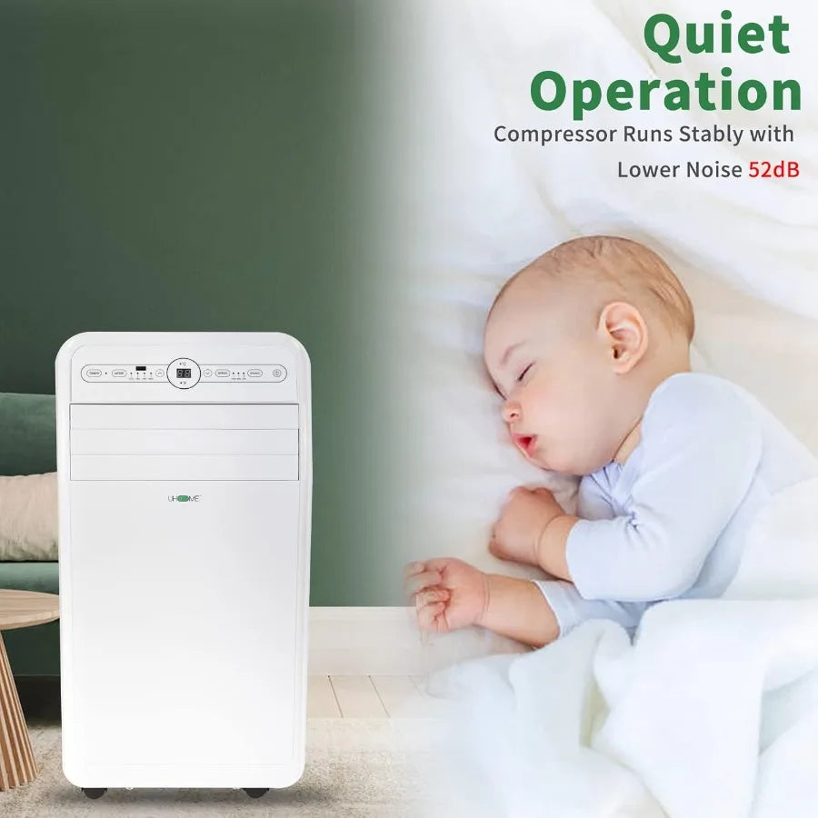 XMSJ 12000 BTU Portable Air Conditioner With Heater