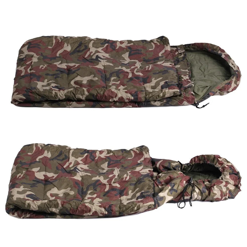 Autumn Winter Military Emergency Sleeping Bag For Adults Cotton Filling