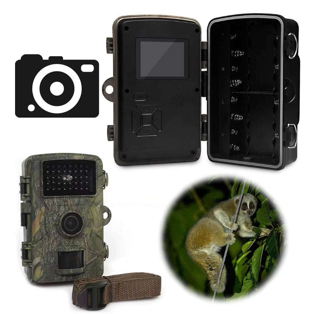 Alloet Hunting Trail Camera Waterproof Infrared Night Vision Motion Activated