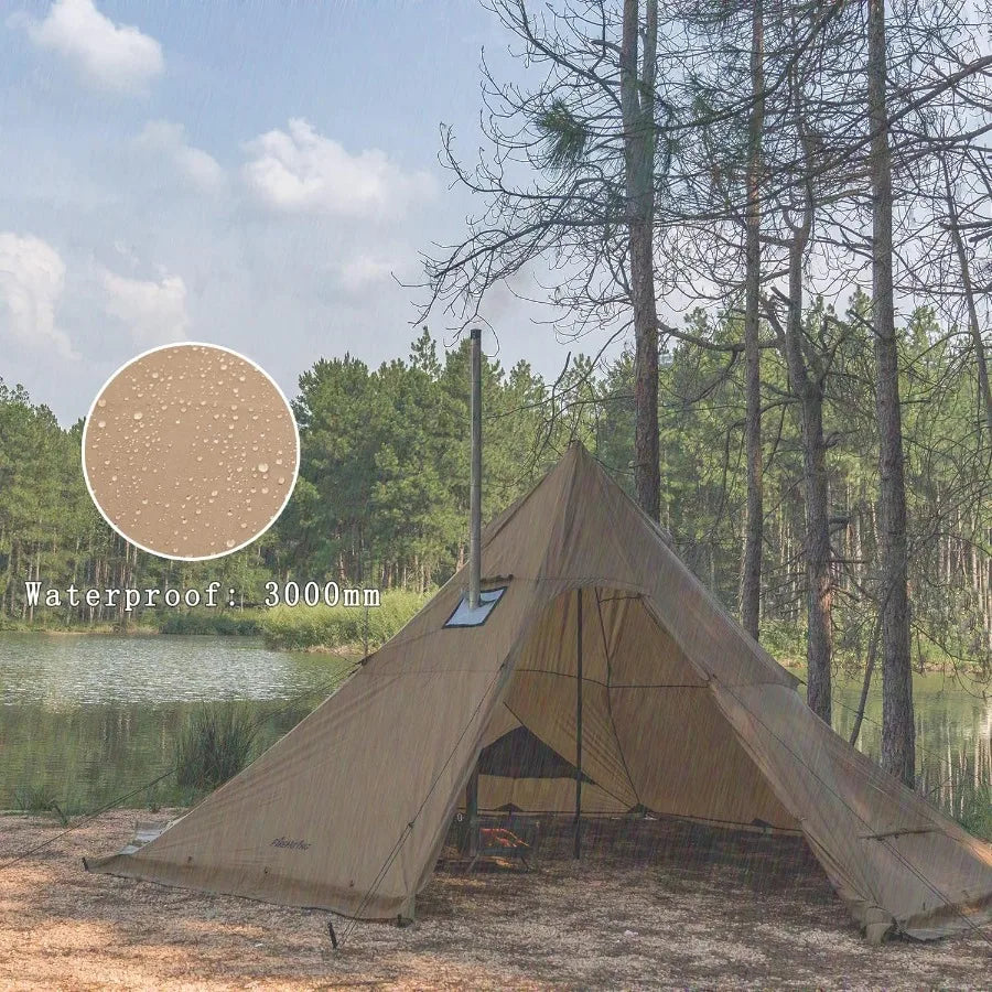 Four To Eight Person Tipi Tent With Stove Jack Bushcraft