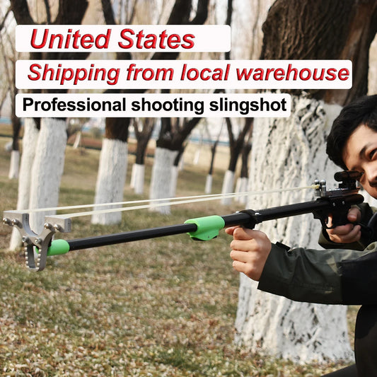 Extended Pro Slingshot Telescopic Hunting Outdoor Equipment