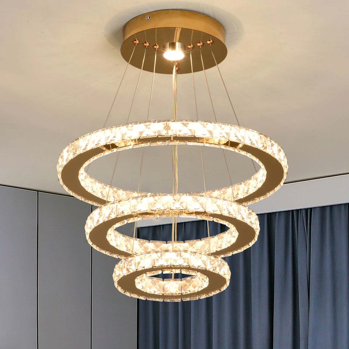 VETRULUS Crystal Chandelier For Hall And Living Room