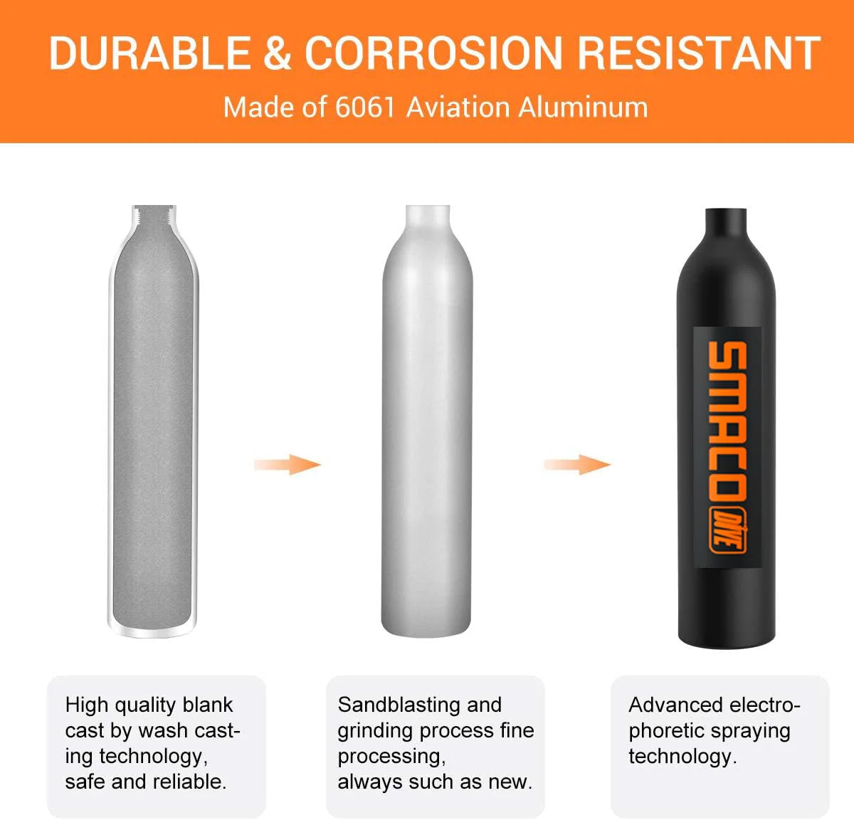 Smaco S500 Portable Diving Tank Scuba Underwater Fun