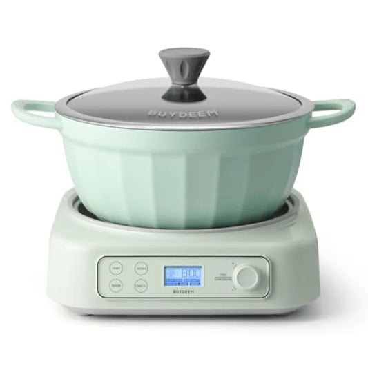 Abay 5 In 1 Slow Cooker With Removable Nonstick Stockpot