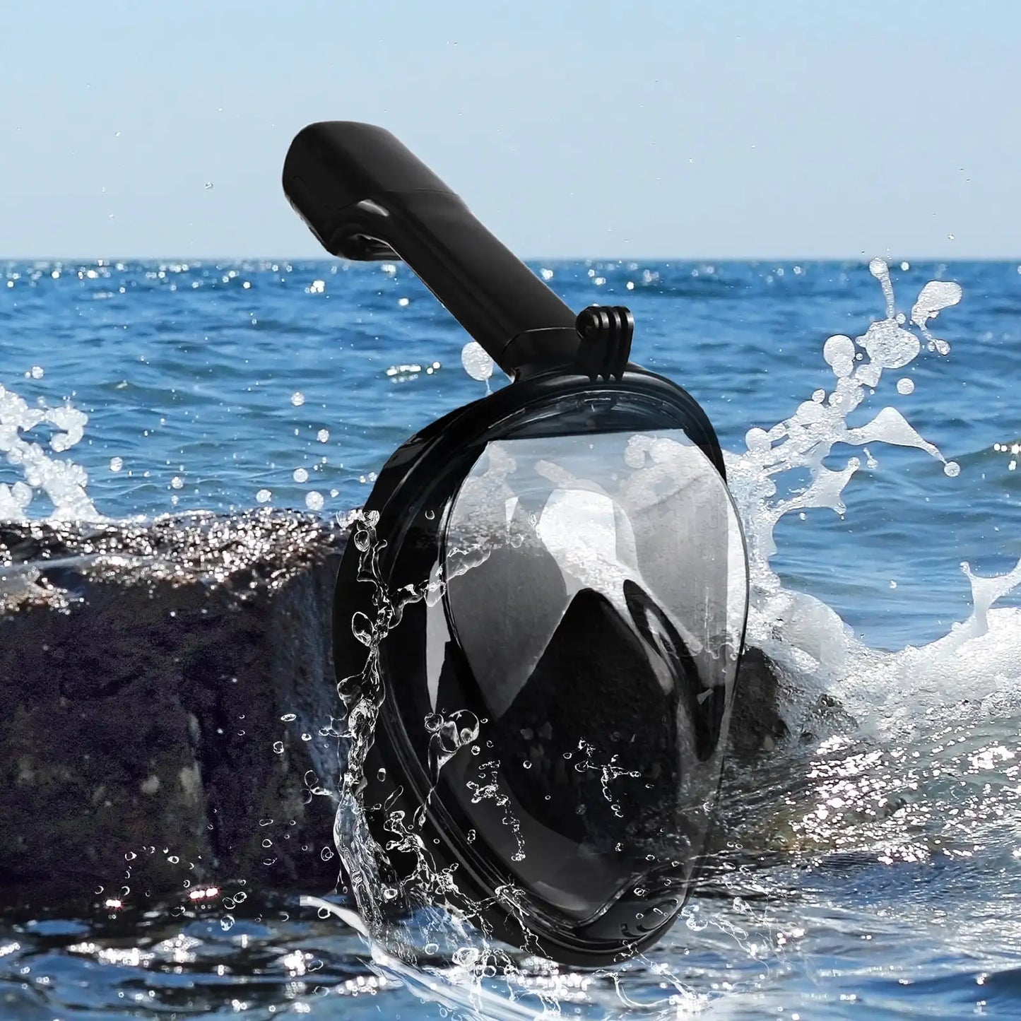 G2 Full Face Snorkel Mask Dual Channel Exhaust Anti Fog