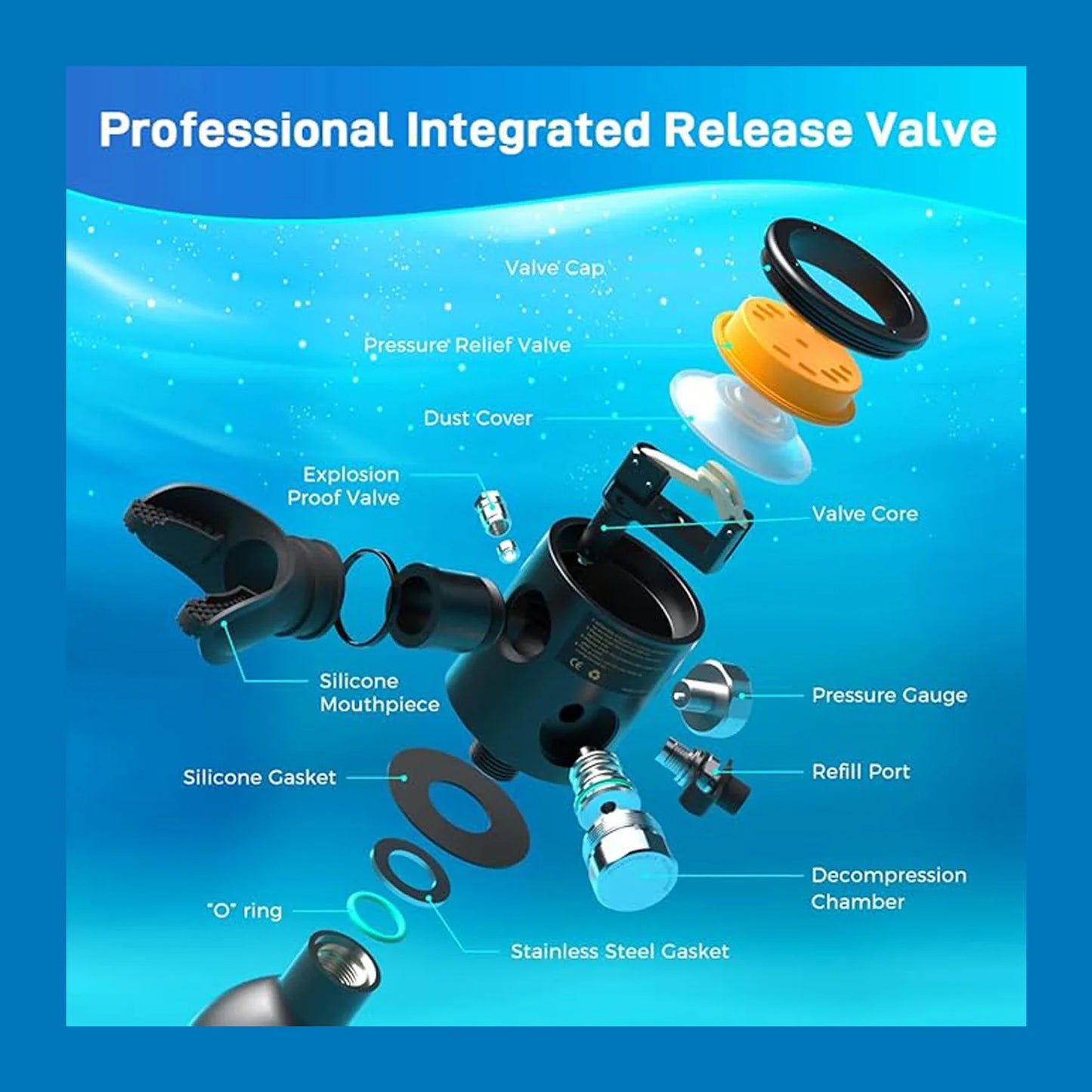 Smaco S500 Portable Diving Tank Scuba Underwater Fun